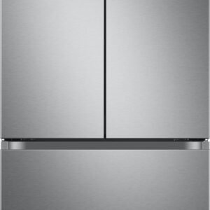 Samsung RF20A5101SR 32 Inch French Door Smart Refrigerator with 19.5 cu. ft. Capacity, Twin Cooling Plus®, Spill-Proof Shelves, Wi-Fi, Power Cool & Freeze, Ice Maker, Sabbath Mode, ADA Compliant, and ENERGY STAR® Certified: Fingerprint Resistant Stainless Steel