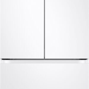 Samsung RF20A5101WW 32 Inch French Door Smart Refrigerator with 19.5 cu. ft. Capacity, Twin Cooling Plus®, Spill-Proof Shelves, Wi-Fi, Power Cool & Freeze, Ice Maker, Sabbath Mode, ADA Compliant, and ENERGY STAR® Certified: White